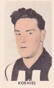 1948 Kornies Victorian Footballers #17 Len Fitzgerald Front
